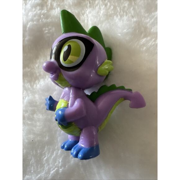 2015 My Little Pony Power Ponies Target Exclusive Spike as Humdrum 2" PVC Figure - Picture 2 of 4